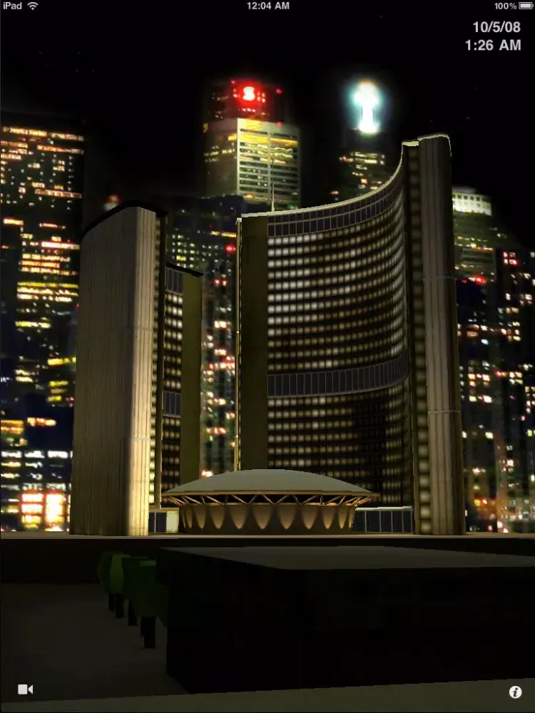 Screenshot di Blinkenlights Stereoscope iPad