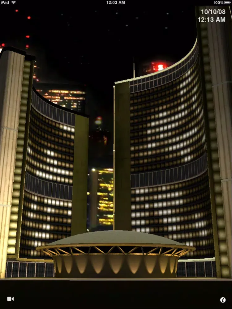 Screenshot di Blinkenlights Stereoscope iPad