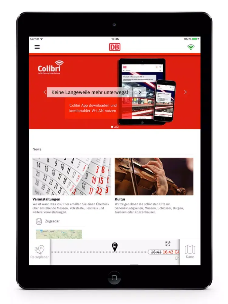 Captures d'écran de Colibri App iPad 