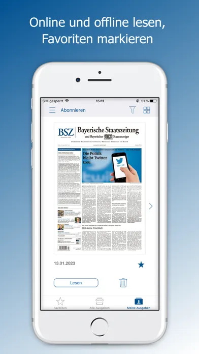 Tangkapan layar BSZ ePaper