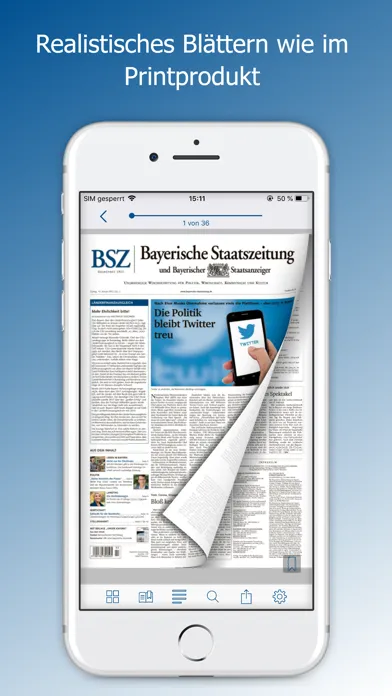 Tangkapan layar BSZ ePaper