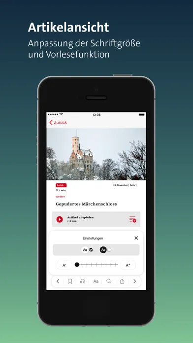 LKZ e-paper سکرین شاٹس