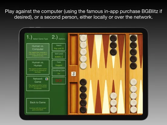 True Backgammon iPad  স্ক্রিনশট