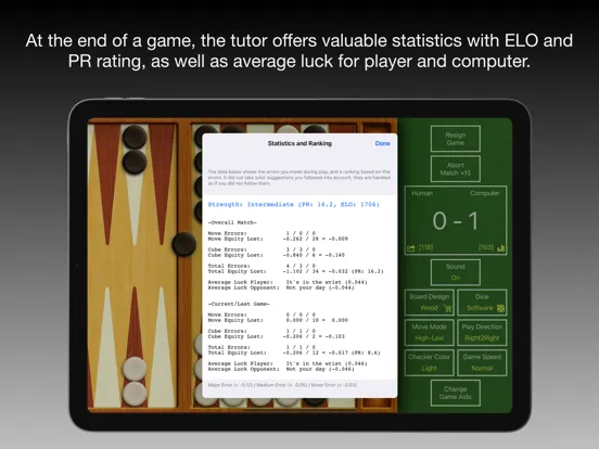 True Backgammon iPad  স্ক্রিনশট