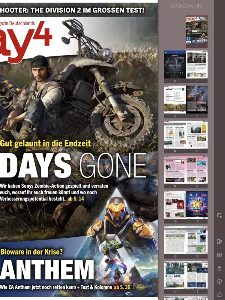 Zrzuty ekranu Play4 iPad 