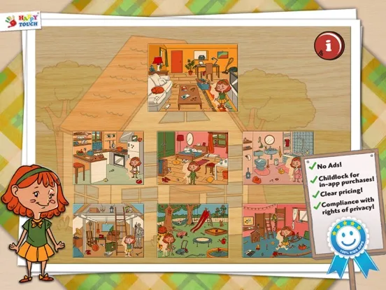 CLEAN-UP AND SORT Happytouch® iPad  Ekran Görüntüleri