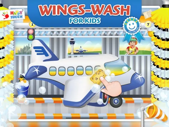 Wings-Wash: A Fun Toddler Game iPad  Screenshots
