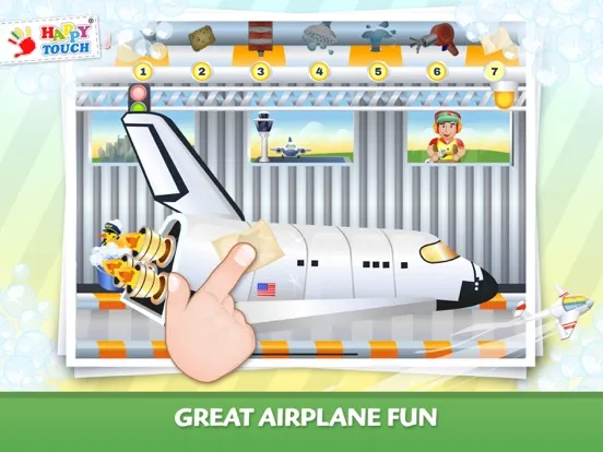Wings-Wash: A Fun Toddler Game iPad  Screenshots