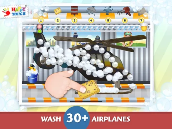 Wings-Wash: A Fun Toddler Game iPad  Screenshots