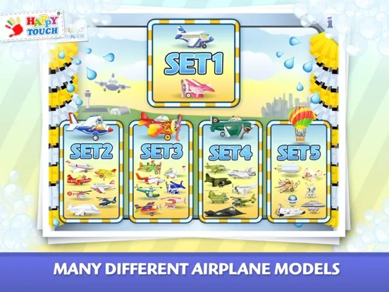 Wings-Wash: A Fun Toddler Game iPad  Screenshots