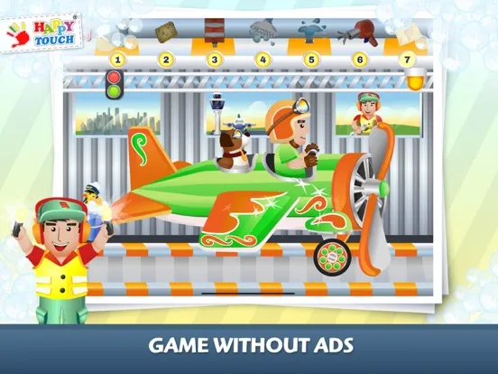 Wings-Wash: A Fun Toddler Game iPad  Screenshots