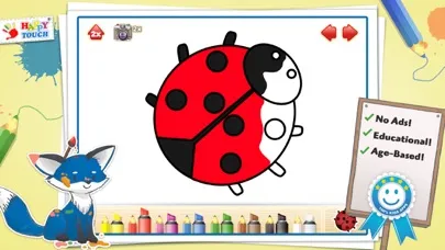 COLORING GAMES Happytouch® Screenshots