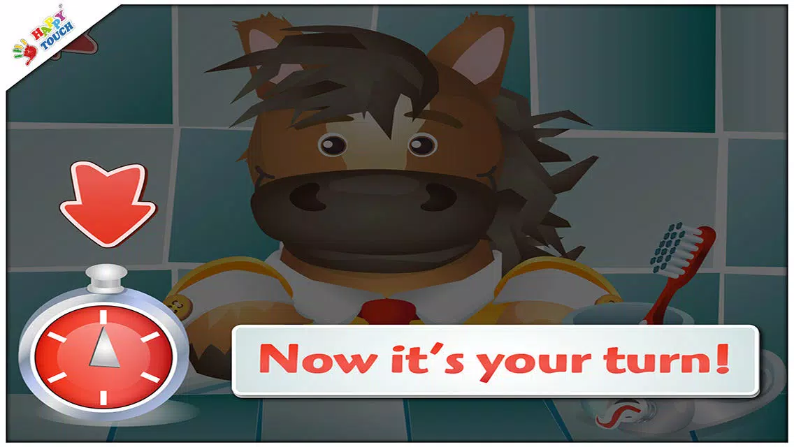 Brush your teeth with funny animals for kids and toddlers (by Happy Touch Apps) Screenshots