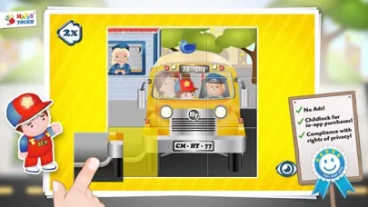 Captures d'écran de BOYS-PUZZLE 3+ Happytouch®