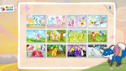 GIRL-GAMES PUZZLE Happytouch® Screenshots