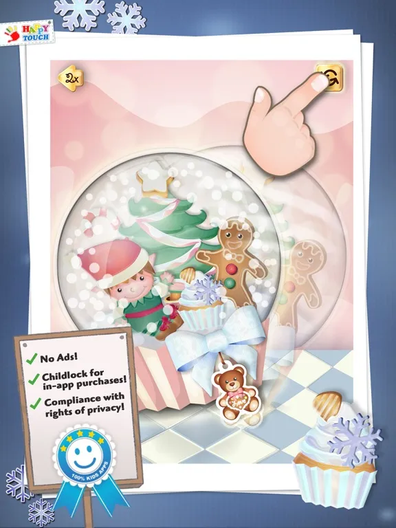 CHRISTMAS-GAMES Happytouch® iPad  Screenshots