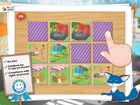 MEMO-GAMES Happytouch® iPad  スクリーンショット