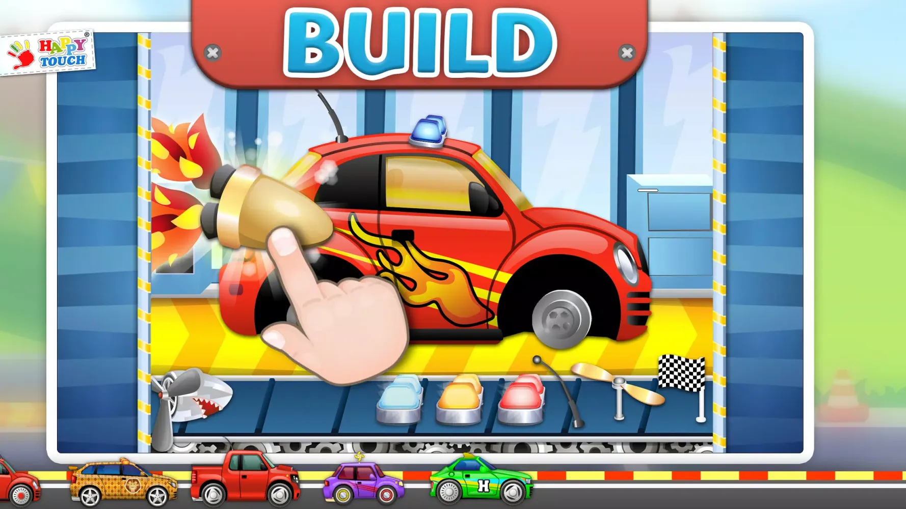 DREAM-CAR FACTORY Happytouch® Screenshots