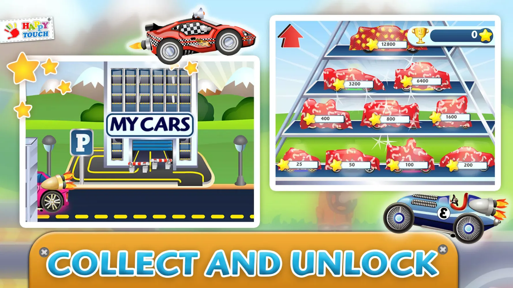 DREAM-CAR FACTORY Happytouch® Screenshots