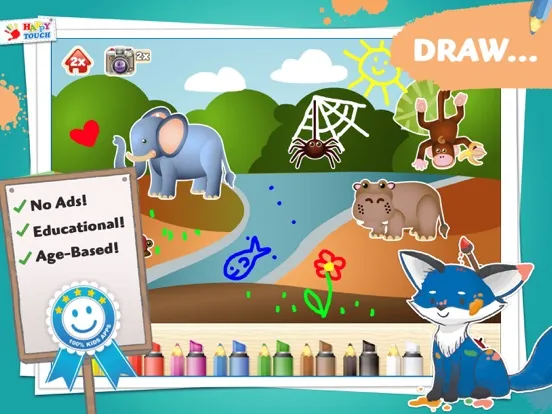 صور KIDS-COLORING BOOK Happytouch® iPad 