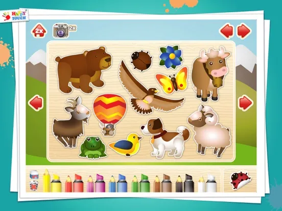 صور KIDS-COLORING BOOK Happytouch® iPad 