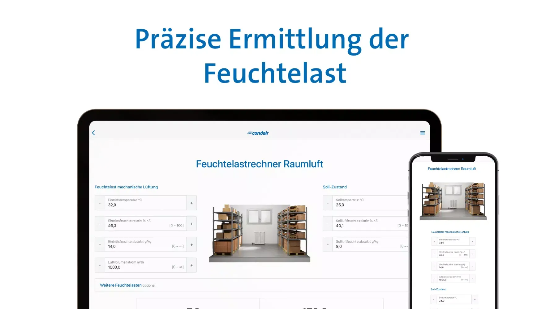 Feuchtelastrechner: Schwimmbad 스크린샷