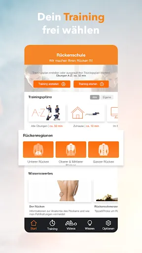 ratiopharm Rückenschule Ekran Görüntüleri