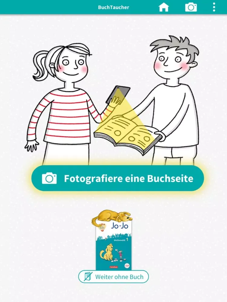 Capturas de tela do BuchTaucher – Cornelsen iPad 