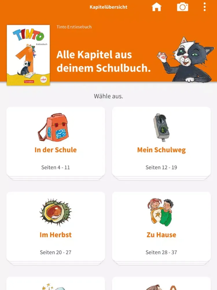 Capturas de tela do BuchTaucher – Cornelsen iPad 