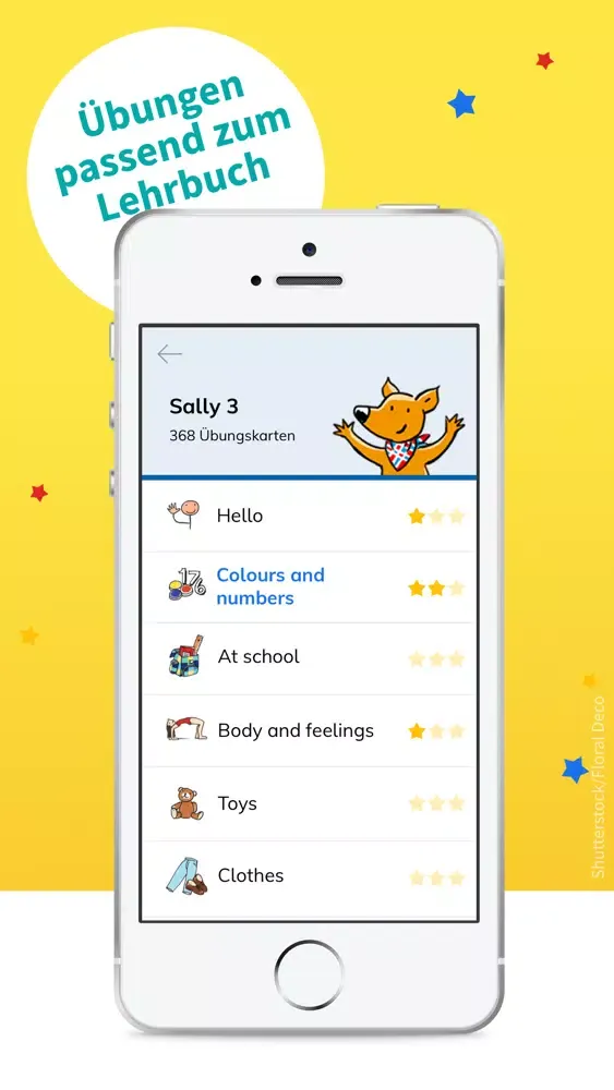 SallyTrainer – Schulversion Screenshots