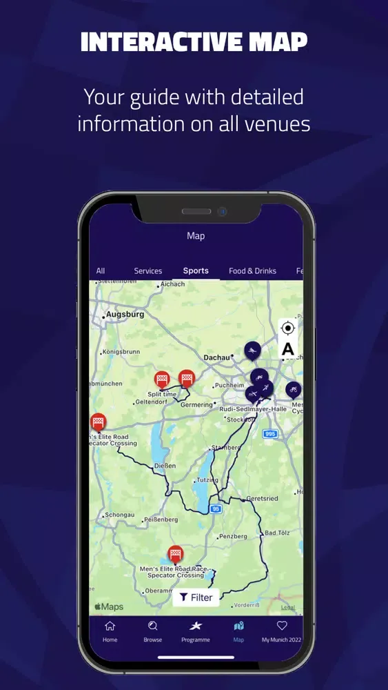 Munich 2022 Official Event App Ekran Görüntüleri