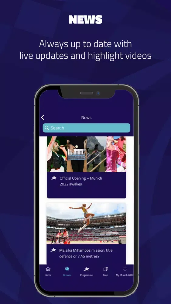 Munich 2022 Official Event App Ekran Görüntüleri