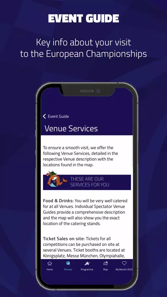Munich 2022 Official Event App Ekran Görüntüleri