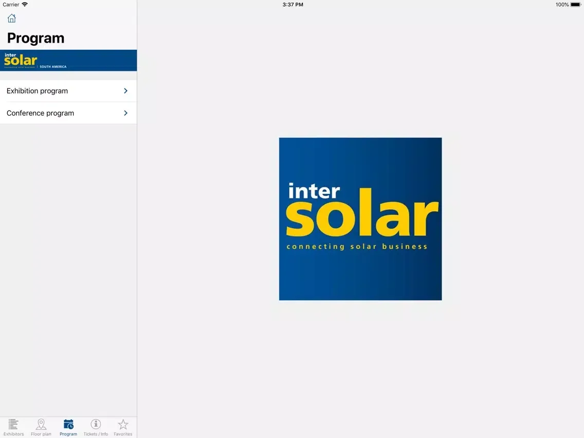 Intersolar and ees iPad  سکرین شاٹس