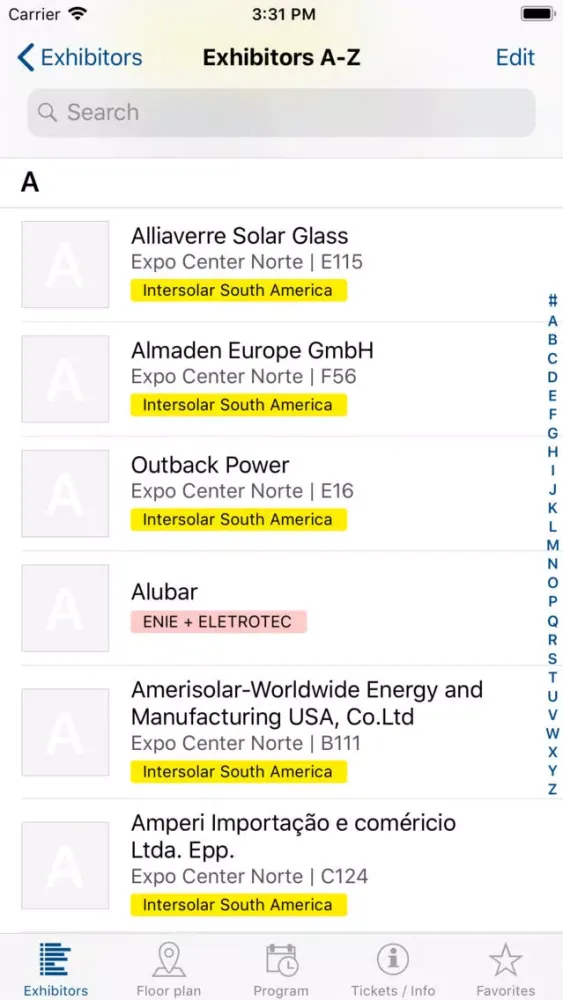 Intersolar and ees سکرین شاٹس