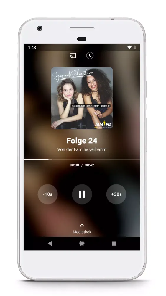 Tangkapan skrin JAM FM