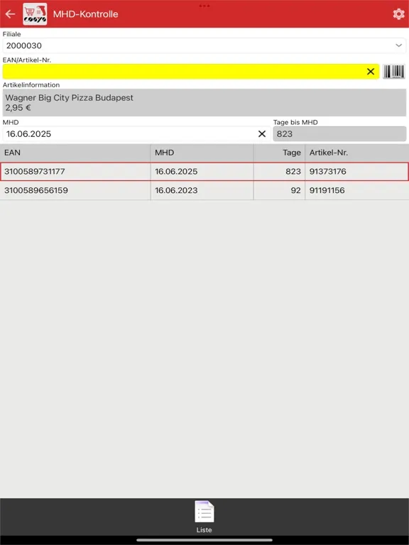 COSYS POS Food Retail iPad  स्क्रीनशॉट