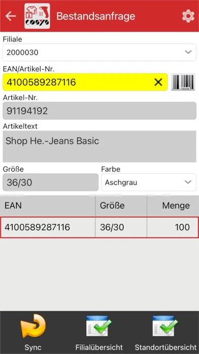 Capturas de pantalla de COSYS POS Non-Food Retail
