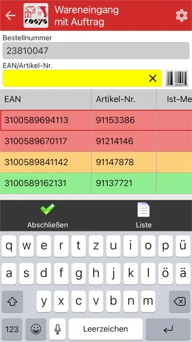 Capturas de pantalla de COSYS POS Non-Food Retail