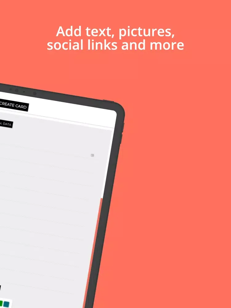 Hive Connect - Business Card iPad  سکرین شاٹس