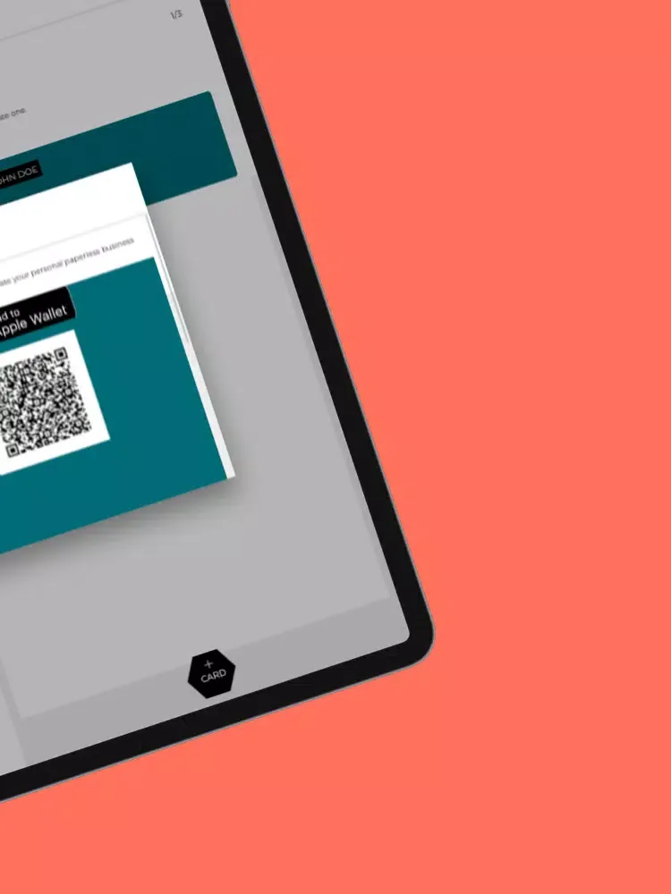 Hive Connect - Business Card iPad  سکرین شاٹس