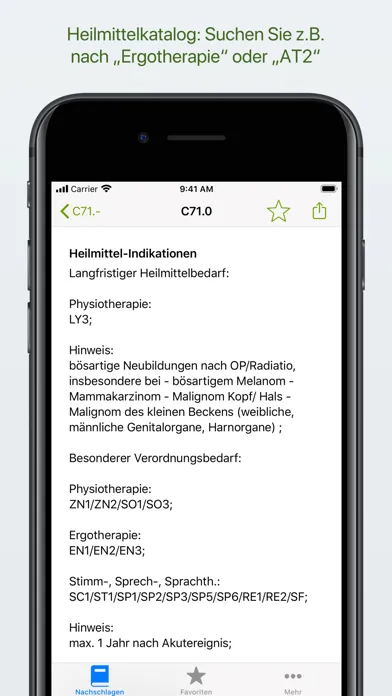 Capturas de pantalla de ICD 10 - ICD 11 Diagnosen