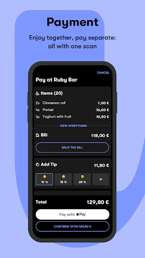 Capturas de pantalla de luca app