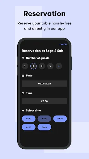 Capturas de pantalla de luca app
