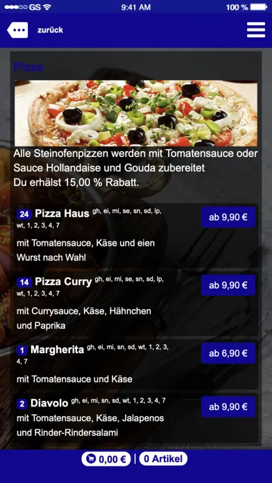 Pizza & Wurst স্ক্রিনশট