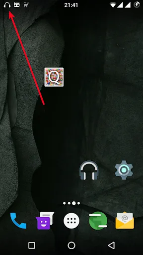 Headphone indicator スクリーンショット
