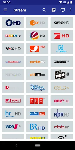 Capturas de pantalla de dream EPG Premium