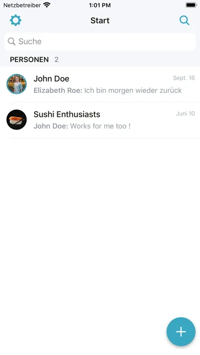 d.velop community chat سکرین شاٹس