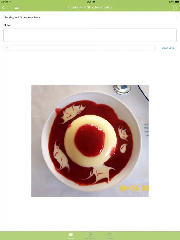 ภาพหน้าจอของ 2in1 Recipe and Shopping List iPad 