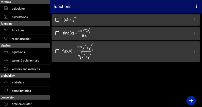 Mathematics Screenshots